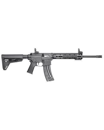Smith &amp; Wesson 10213 M&amp;P15-22 Sport 22 LR Caliber with 25+1 Capacity, 16.50" Barrel, Matte Black Metal Finish &amp; Adjustable Magpul MOE SL Black Stock Right Hand