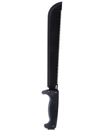 S.O.G SOG-MC01-N SOGfari13" Black Powder Coated 3Cr13MoV SS Blade Black Kraton Handle 19" Long Includes Sheath