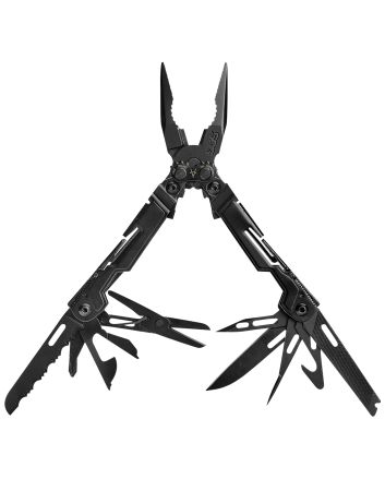 S.O.G SOG-PP1002-C PowerPintBlack Hardcoat Anodized Stainless Steel 5.10" Long Features 5Cr15MoV Stainless Steel