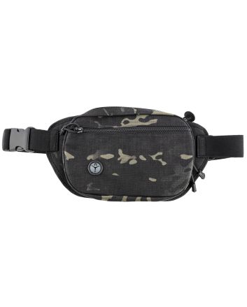 Galco FTPRMBC Fastrax PAC Waistpack Compact Size Compact MultiCam Black Neoprene Fits S&amp;W M&amp;P Compact/Taurus G2C/Springfield Hellcat Pro Ambidextrous