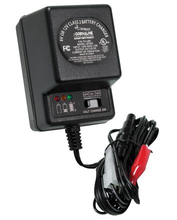 Wildgame Innovations WGIWGIBC0005 Battery ChargerBlack 6 Volt-12 Volt