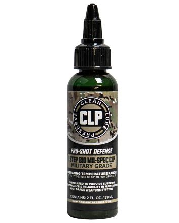 Pro-Shot 1STEP 1 Step BIO Mil-Spec CLP 2 oz. Squeeze Bottle