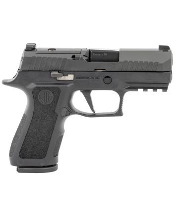 Sig Sauer 320XC9BXR3PR210 P320 XCompact 9mm Luger 10+1 3.60" Carbon Steel Barrel, Black Nitron Optic Ready/Serrated SS Slide, Black Stainless Steel Frame w/Picatinny Rail, Black XCompact Polymer Grips