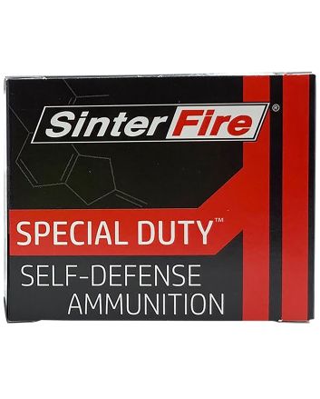 SinterFire Inc SF40125SD Special Duty (SD)40S&amp;W 125gr Lead Free Frangible Hollow Point 20 Per Box/10 Case