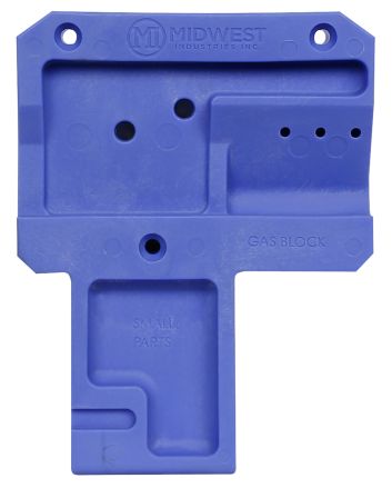 Midwest Industries MILRB Lower Receiver BlockBlu Polymer for Mil-Spec AR-15 Lower