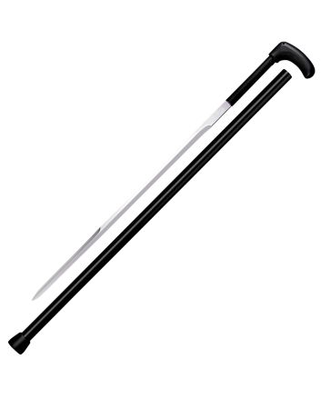 Cold Steel CS88SCFD Sword Cane3Cr13MoV SS Blade, Black Heavy Duty Nylon Handle
