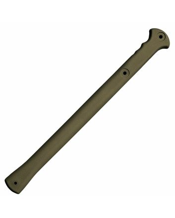 Cold Steel CS90PTHG Trench Hawk3.50" Blade 1055 Carbon Steel Blade OD Green Polypropylene Handle 19"