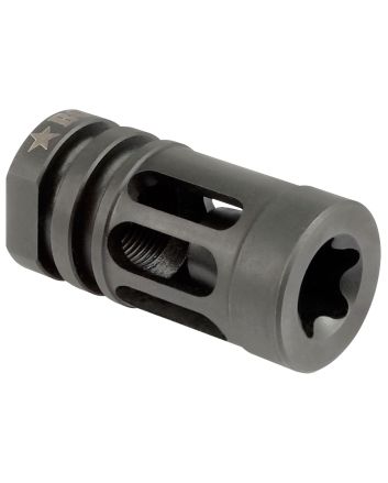 BCM GFCMOD0556 BCMGunfighter Compensator Mod 0 Black Nitride Stainless Steel with 1/2"-28 tpi Threads for 5.56x45mm NATO AR-15