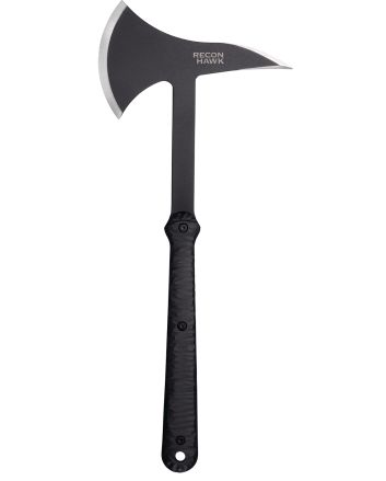 Cold Steel CS80TPA3 Demko HawkTomahawk 65Mn Carbon Steel Blade Black Heavy Duty Nylon Handle 17.50"