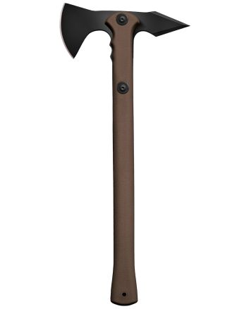 Cold Steel CS90PTHF Trench Hawk3.50" Blade 1055 Carbon Steel Blade Flat Dark Earth Polypropylene Handle 19"