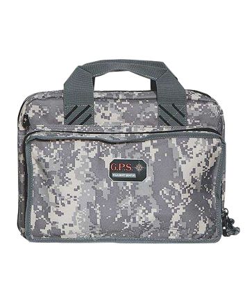GPS Bags 1310PCDC QuadFall Digital Camo Nylon Holds 4 Handguns