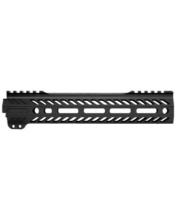 Angstadt Arms AA010HGMLT Ultra Light Handguardmade of Aluminum with Black Anodized Finish, M-LOK Style, Picatinny Rail &amp; 10" OAL for AR-15 Includes Hardware