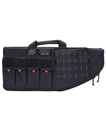 GPS Bags T30ARB Tactical AR Case 30" Black 1000D Nylon with Mag &amp; Storage Pockets, Lockable Zippers, External Handgun Pocket &amp; DuPont Teflon Coating