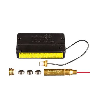 AimShot MBS22320X Modular Bore Sight223 Rem Brass Includes Batteries