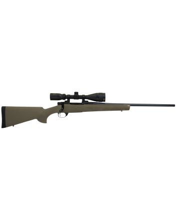 Howa HGP2308G M1500 Gamepro Gen2 308 Win 4+1 22" Barrel, Blued Steel Receiver, OD Green Hogue OverMolded Synthetic Stock Includes Nikko Stirling GamePro 4-12x40mm Scope