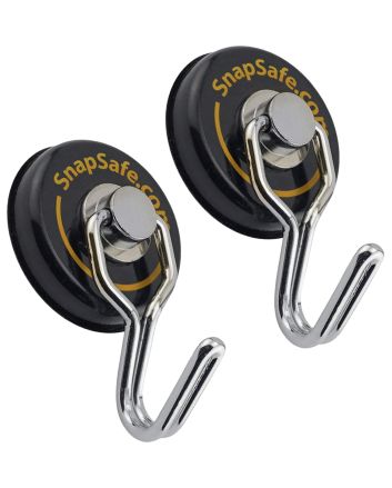 SnapSafe 75914 Swivel Hooks Magnetic 1" 2 Per Pkg