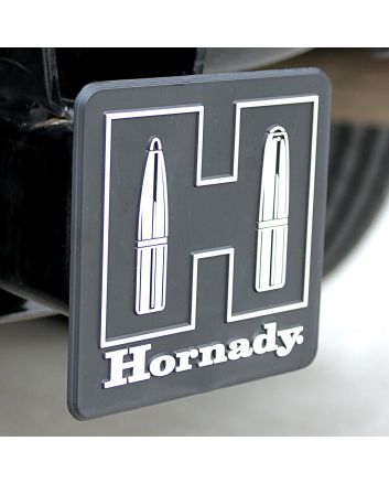 Hornady 99132 Hitch Cover 99132 Black/White Plastic 2.0" Long