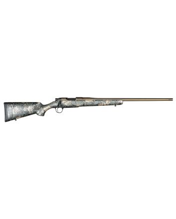 Christensen Arms 8010107300 Mesa FFT 6.5 Creedmoor 4+1 20" Threaded Barrel, Burnt Bronze Cerakote, Green with Black/Tan Webbing Stock