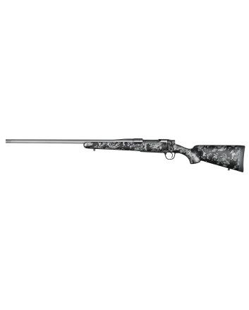 Christensen Arms 8010111300 Mesa FFT 7mm Rem Mag 3+1 22" Threaded Barrel, Tungsten Gray Cerakote, Black with Gray Webbing Stock, Left Hand