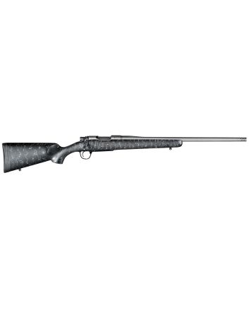Christensen Arms 8010200200 Mesa Long Range 308 Win 4+1 24" Threaded Barrel, Tungsten Gray Cerakote, Black with Gray Webbing Stock