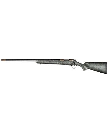 Christensen Arms 8010603800 Ridgeline7mm-08 Rem 4+1 24" Carbon Fiber/Threaded Barrel, Burnt Bronze Cerakote, Green with Black/Tan Webbing Stock, Left Hand