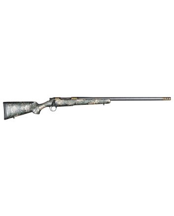 Christensen Arms 8010618600 Ridgeline FFT 22-250 Rem 4+1 20" Carbon Fiber/Threaded Barrel, Burnt Bronze Cerakote, Green with Black/Tan Accents Stock