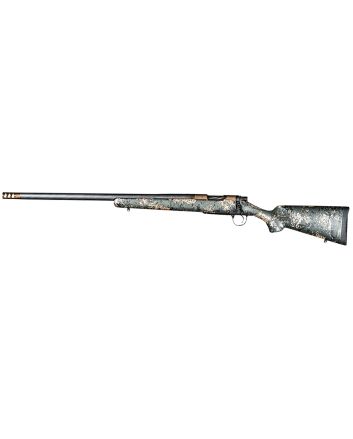 Christensen Arms 8010620700 Ridgeline FFT 6.5 Creedmoor 4+1 20" Carbon Fiber/Threaded Barrel, Burnt Bronze Cerakote, Green with Black/Tan Accents Stock, Left Hand