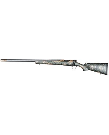 Christensen Arms 8010620900 Ridgeline FFT 7mm-08 Rem 4+1 20" Carbon Fiber/Threaded Barrel, Burnt Bronze Cerakote, Green with Black/Tan Accents Stock, Left Hand
