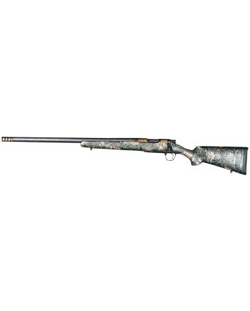Christensen Arms 8010621400 Ridgeline FFT 300 PRC 3+1 22" Carbon Fiber/Threaded Barrel, Burnt Bronze Cerakote, Green with Black/Tan Accents Stock, Left Hand