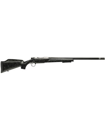 Christensen Arms 8011002000 Traverse300 PRC 3+1 26" Threaded Barrel, Natural Stainless, Black with Gray Webbing Stock