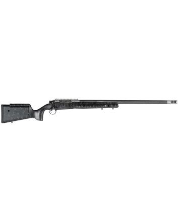 Christensen Arms CA10266875361 ELR28 Nosler 3+1 26" Target Profile Carbon Fiber Barrel, Black Nitride Finish, Black with Gray Webbing Stock