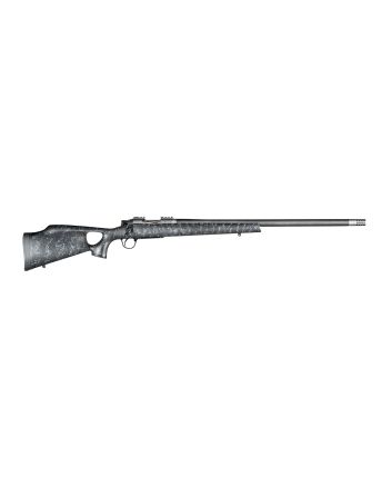 Christensen Arms CA10269H14221 Summit TIFull Size 6.5 Creedmoor 4+1, 24" Natural Titanium Steel Threaded Barrel, Natural Titanium Aluminum Receiver, Black w/Gray Webbing Fixed Thumbhole Stock