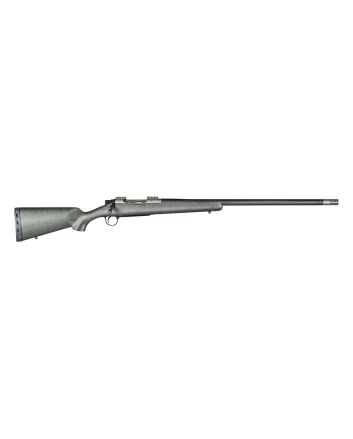 Christensen Arms CA10268315332 Summit TIFull Size 7mm Rem Mag 3+1, 26" Natural Titanium Steel Threaded Barrel, Natural Titanium Aluminum Receiver, Green w/Black Webbing Fixed Sporter Stock