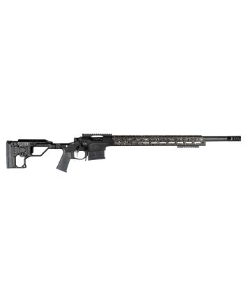 Christensen Arms 8010301900 Modern Precision6mm Creedmoor 24" Threaded Carbon Fiber Barrel 5+1, Black Nitride Finish, Black Anodized with Folding Stock, Polymer Grip