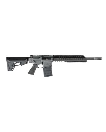 Christensen Arms CA101541156435 CA-10 DMR308 Win 20+1 18" Barrel, Tungsten Gray Cerakote Metal Finish, Black Adjustable Magpul STR Stock, Black Polymer Grip