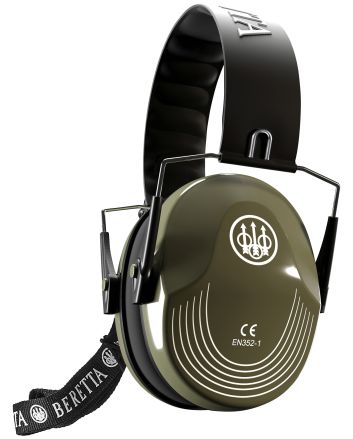 Beretta USA CF1000000207SS Safety Pro Muff 25 dB Green/Black