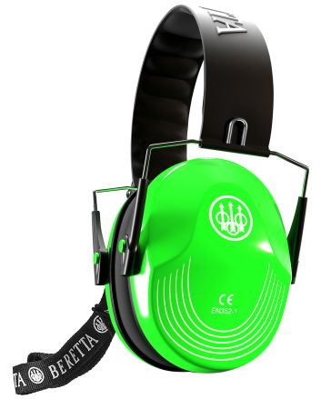 Beretta USA CF1000000207FF Safety Pro Muff 25 dB Florescent Green/Black