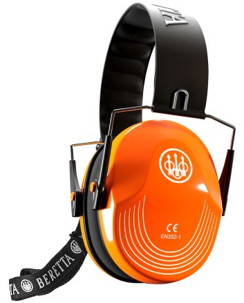 Beretta USA CF1000000204FF Safety Pro Muff 25 dB Florescent Orange/Black