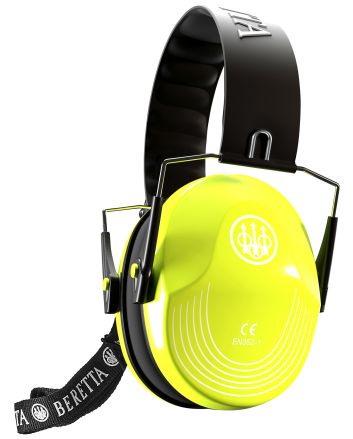 Beretta USA CF1000000202FF Safety Pro Muff 25 dB Florescent Yellow/Black