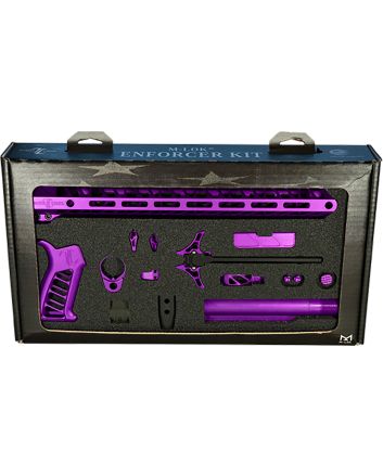 Timber Creek Outdoors TCOEKPPA Enforcer Complete Build Kit Purple Anodized for AR-15