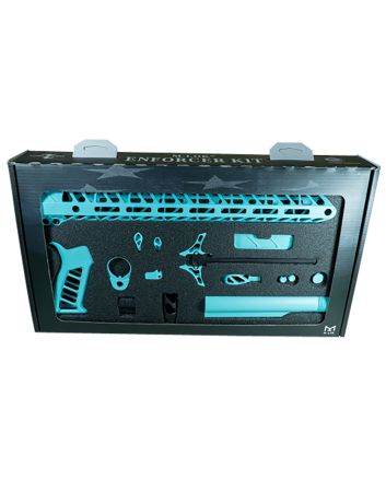 Timber Creek Outdoors TCOEKRE Enforcer Complete Build Kit Robin's Egg Blue for AR-15