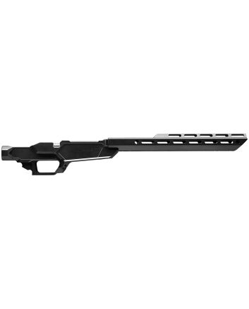 Sharps Bros SBC04 Heatseeker Rifle Chassis Stock Fits Savage 110, 6061-T6 Aluminum w/Cerakote Finish, 14" M-LOK Handguard, Compatible w/AICS Short Action Magazines