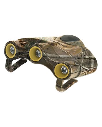 Cyclops CYCHC1WNXT Orion Tilt Hat Clip Light 30 Lumens Green/White LED Bulb NXT Camo Clip-On