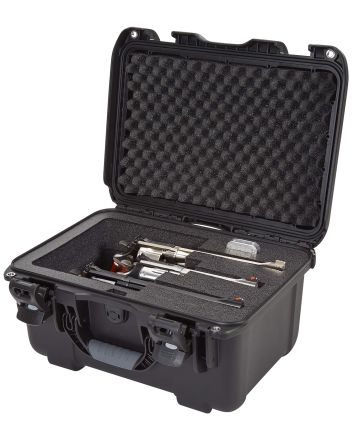 Nanuk 918REV01 918 3 Up Revolver Case Black Polymer w/ Foam Padding &amp; Latches 14.90" L x 9.80" W x 8.60" H Interior Dimensions