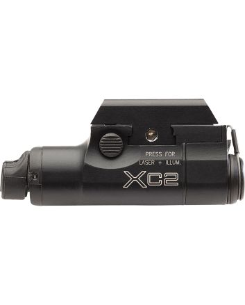 SureFire XC2BRD XC2-B Ultra Compact Black Anodized 300 Lumens White LED/Red Laser