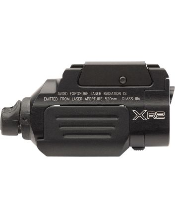 SureFire XR2ARD XR2-A-RD Compact Black Anodized 800 Lumens White LED/Red Laser