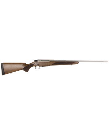 Tikka JRTXA751 T3x Hunter 6.5x55 Swedish 3+1 22.40" Fluted Barrel, Stainless Steel Metal Finish, Oiled Wood Stock