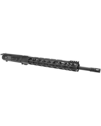TacFire BU30818 Rifle Upper Assembly308 Win 18" Black Nitride Barrel 7075-T6 Aluminum Black Anodized Receiver M-LOK Handguard for AR-Platform