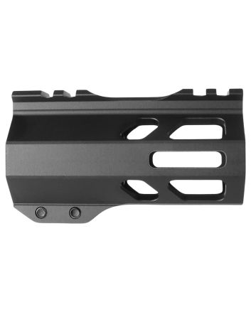 TacFireA.C.E. M-Lok Handguard 4" Black Hardcoat Anodized Aluminum for AR-15