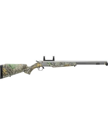 CVA PR2118SM Wolf V2 50 Cal 209 Primer 24" Matte Stainless Steel Barrel, Realtree Edge Fixed Synthetic Stock *Worn, Stock Marked Up
